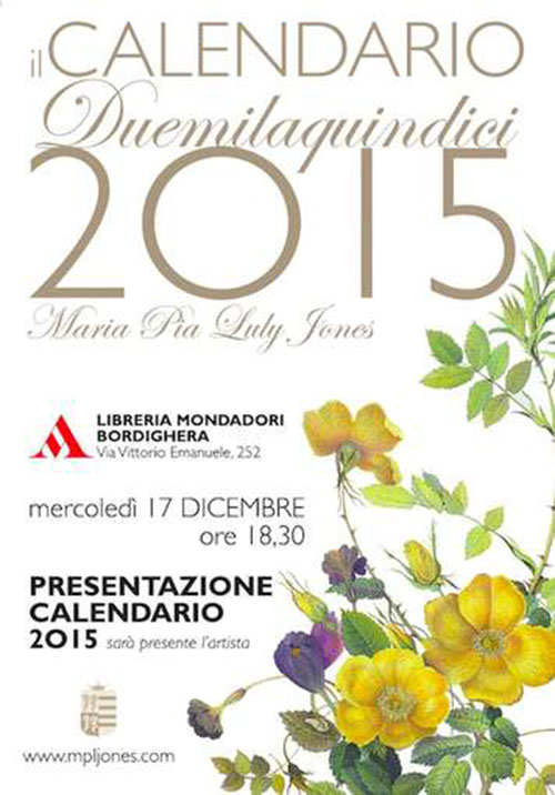 Mostre - Presentazione Calendario 2015, Bordighera