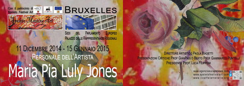 Mostre - Mostra personale, Bruxelles - 2014-2015